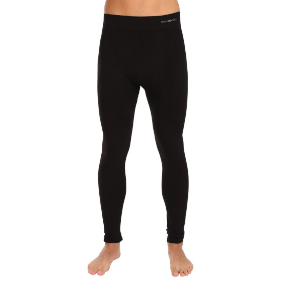 Leggings de bambu sem costuras Gino preto (95031)