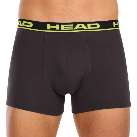 5PACK Boxers para homem HEAD cinzento (701203974 020)