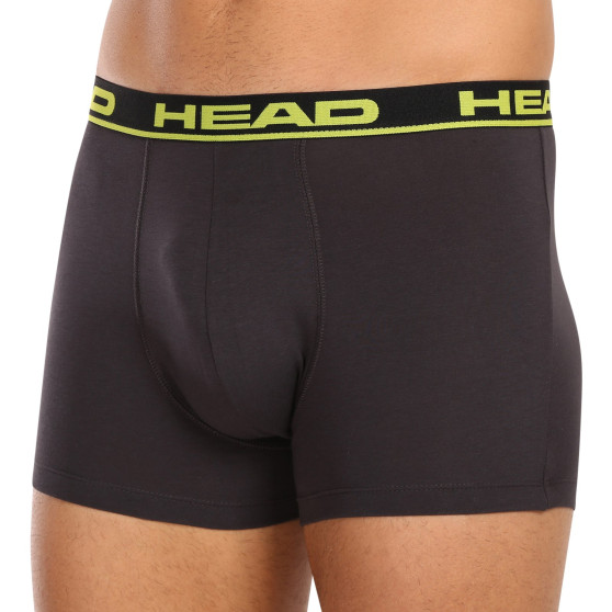 5PACK Boxers para homem HEAD cinzento (701203974 020)