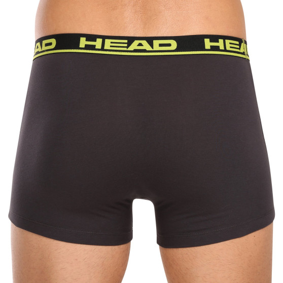 5PACK Boxers para homem HEAD cinzento (701203974 020)