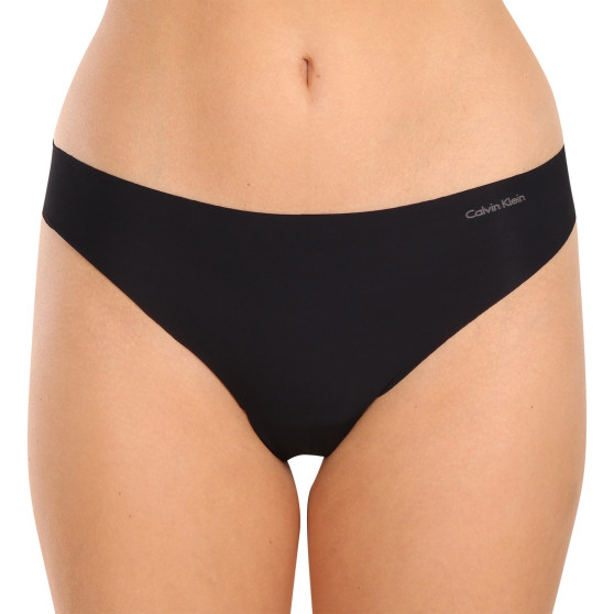 Tanga para mulher Calvin Klein sem costuras preto (D3428E-001)