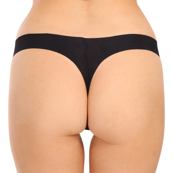 Tanga para mulher Calvin Klein sem costuras preto (D3428E-001)