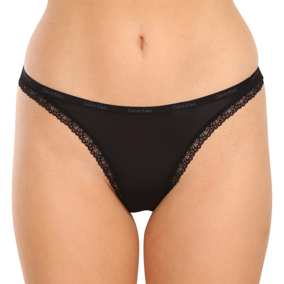 Tanga para mulher Calvin Klein preto (D3445E-001)