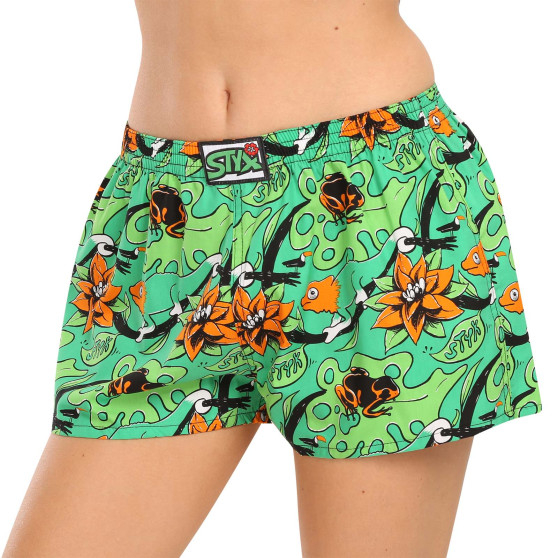 Boxers para mulher Styx arte clássica borracha tropic (K1557)