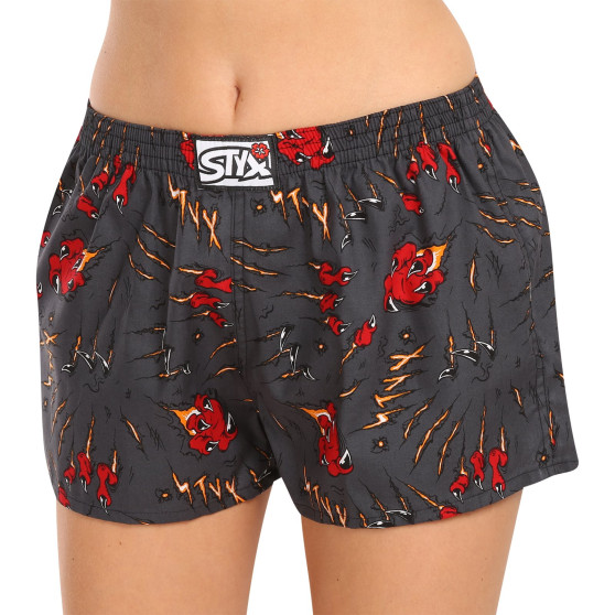 Boxers para mulher Styx arte clássica garras de borracha (K1552)