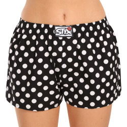 Boxers para mulher Styx art classical borracha polka dots (K1650)