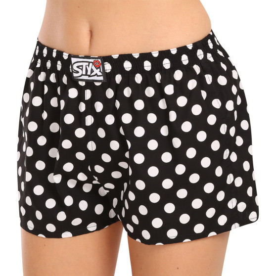 Boxers para mulher Styx art classical borracha polka dots (K1650)