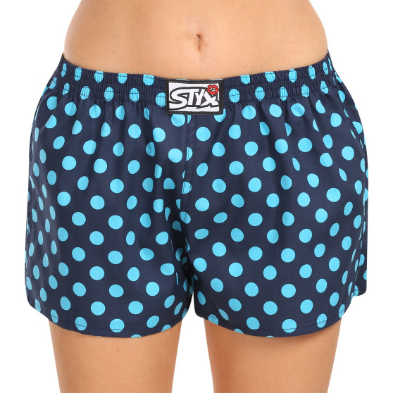 Boxers para mulher Styx art classical borracha polka dots (K1651)