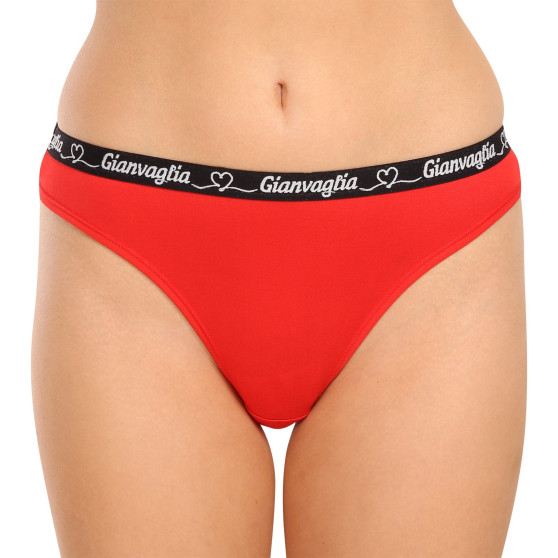 3PACK Tanga para mulher Gianvaglia multicolorido (820)