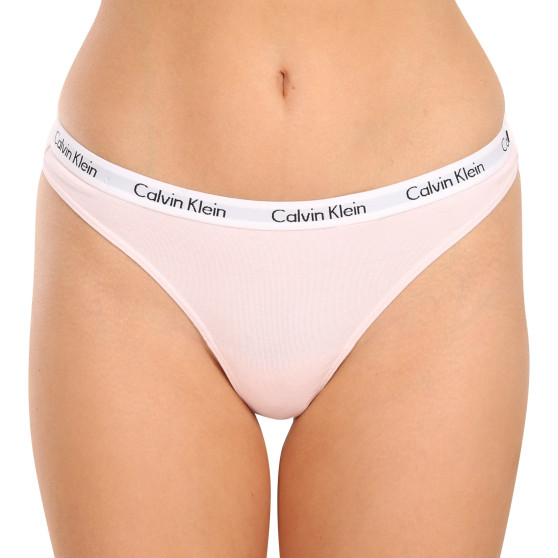 Tanga para mulher Calvin Klein rosa (D1617A-2NT)