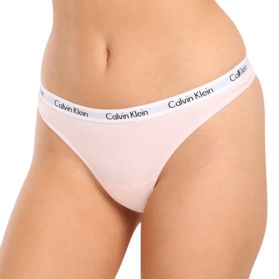 Tanga para mulher Calvin Klein rosa (D1617A-2NT)