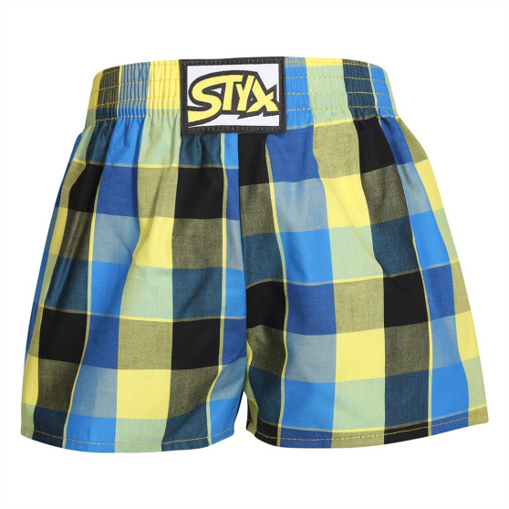 Boxers para criança Styx clássico elástico multicolorido (J1015)