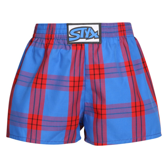 Boxers para criança Styx clássico elástico multicolorido (J1016)