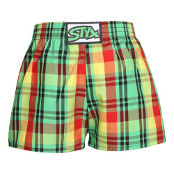 Boxers para criança Styx clássico elástico multicolorido (J1018)