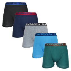 5PACK Boxers para homem Gianvaglia multicolorido (024)