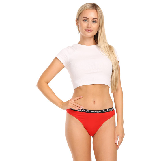 Tanga para mulher Gianvaglia vermelho (820)