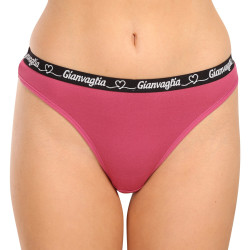 Tanga para mulher Gianvaglia rosa (820)