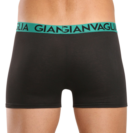 10PACK Boxers para homem Gianvaglia preto (021)