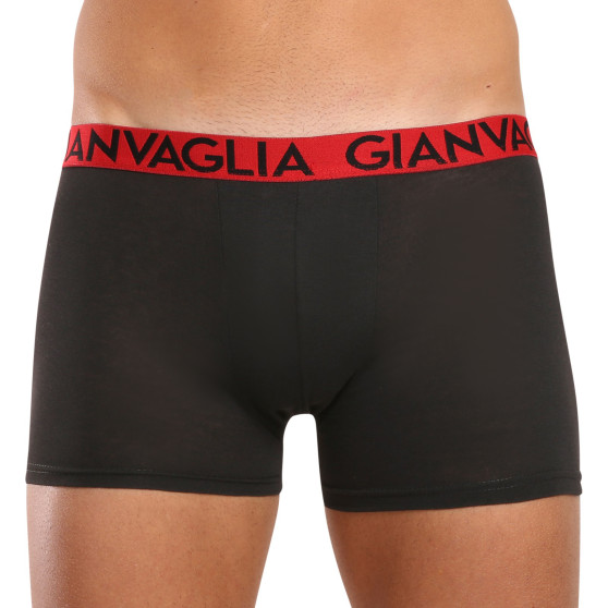 10PACK Boxers para homem Gianvaglia preto (021)