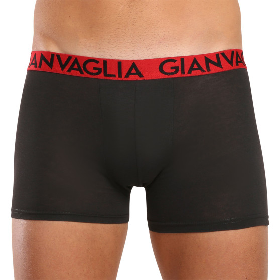 10PACK Boxers para homem Gianvaglia preto (021)