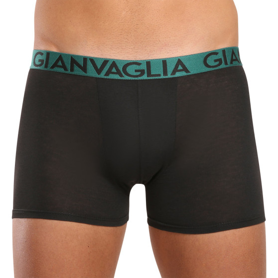 10PACK Boxers para homem Gianvaglia preto (021)