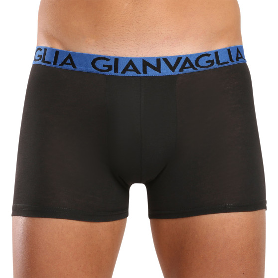 10PACK Boxers para homem Gianvaglia preto (021)