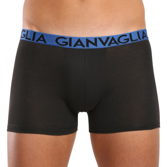 10PACK Boxers para homem Gianvaglia preto (021)