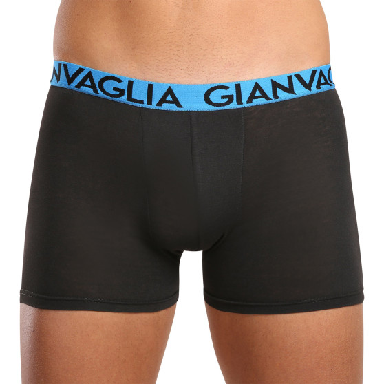 10PACK Boxers para homem Gianvaglia preto (021)