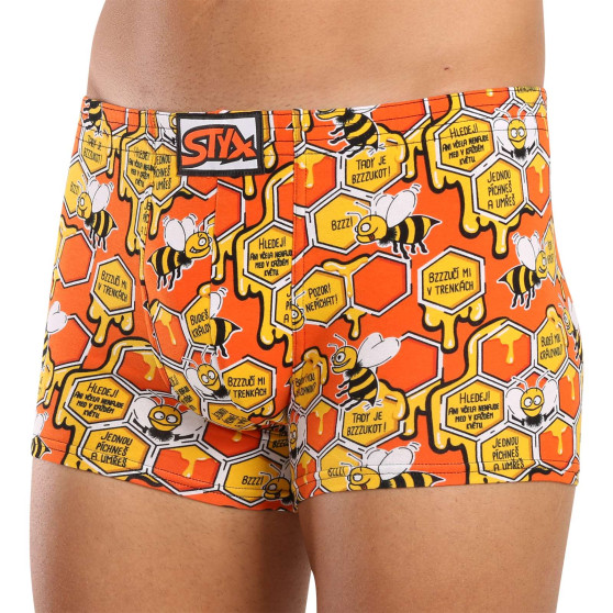 Boxers para homem Styx arte clássica borracha bees (Q1654)