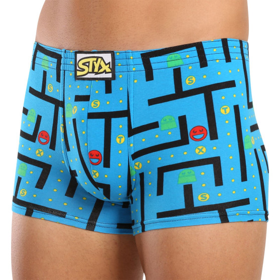 Boxers para homem Styx arte clássica borracha game (Q1259)