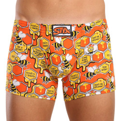 Boxers para homem Styx arte longa abelhas de borracha clássicas (F1654)