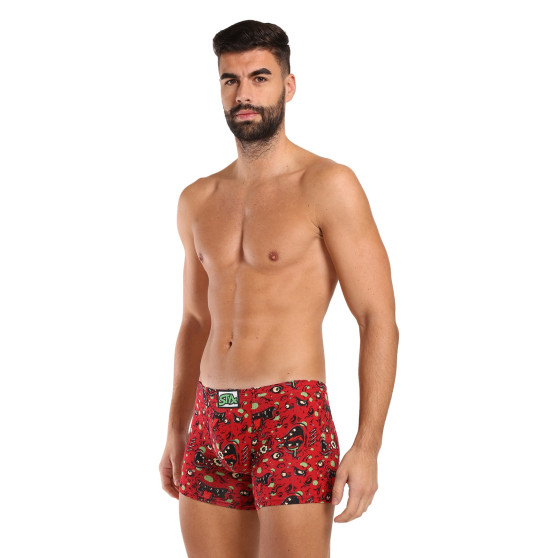 Boxers para homem Styx arte longa clássica borracha zombie (F1451)