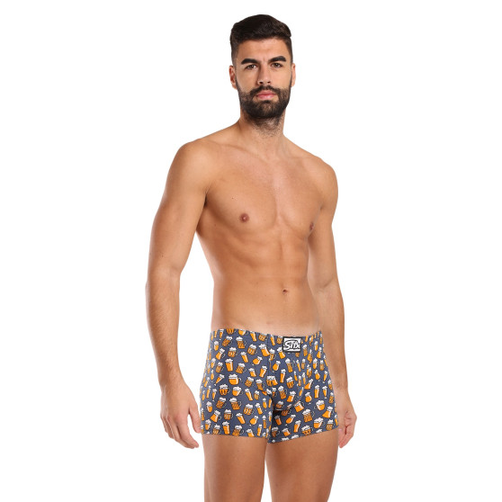 Boxers para homem Styx cerveja de borracha clássica de arte longa (F1357)