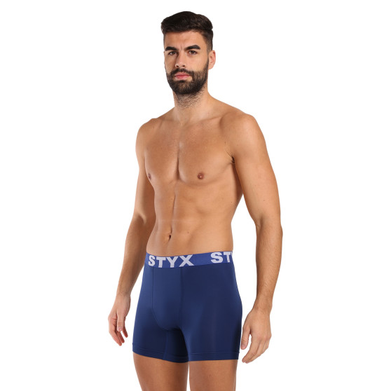 Boxers funcionais para homem Styx azul escuro (W968)