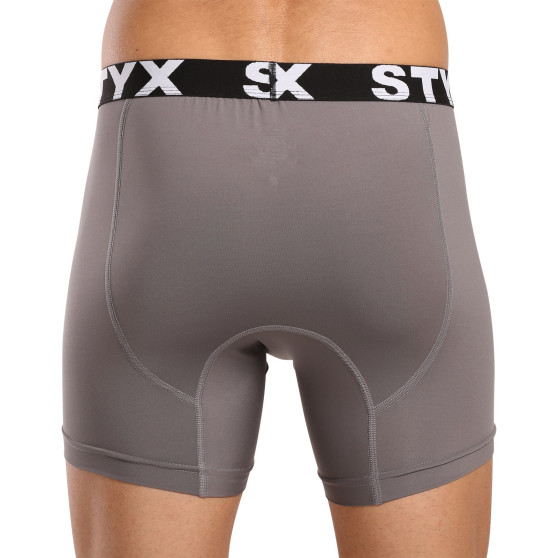 Boxers funcionais para homem Styx cinzento escuro (W1063)