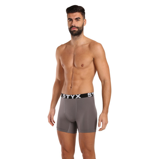 Boxers funcionais para homem Styx cinzento escuro (W1063)