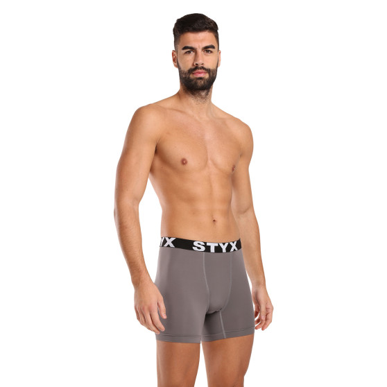 Boxers funcionais para homem Styx cinzento escuro (W1063)