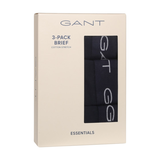 3PACK cuecas para homem Gant azul (900013001-405)