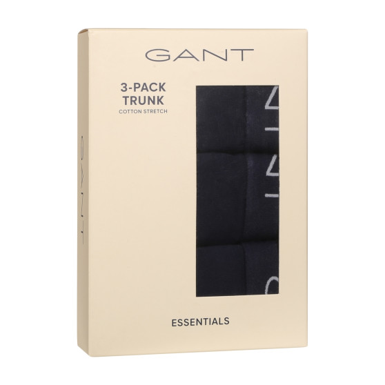 3PACK Boxers para homem Gant azul (900013003-410)