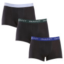 3PACK Boxers para homem Gant preto (902333003-005)