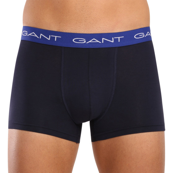 3PACK Boxers para homem Gant azul (902333003-604)