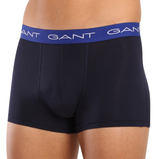 3PACK Boxers para homem Gant azul (902333003-604)