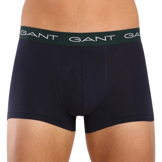 3PACK Boxers para homem Gant azul (902333003-604)