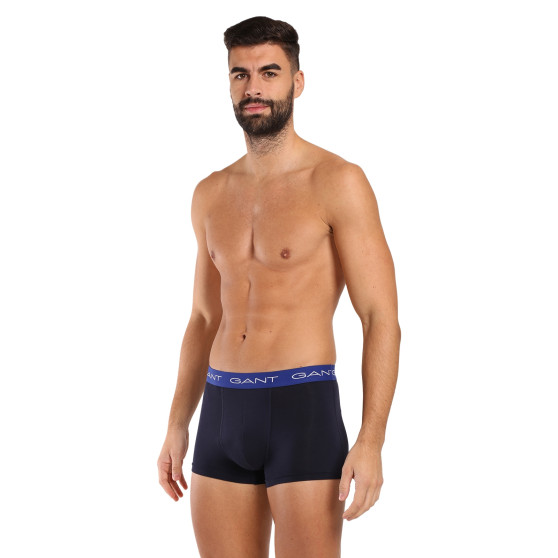 3PACK Boxers para homem Gant azul (902333003-604)