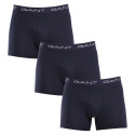 3PACK Boxers para homem Gant azul (900013004-410)