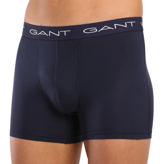 3PACK Boxers para homem Gant azul (900013004-410)