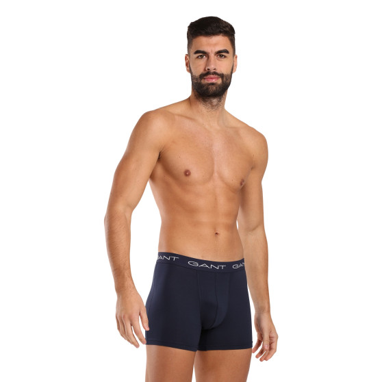 3PACK Boxers para homem Gant azul (900013004-410)