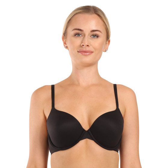 Soutien de senhora Calvin Klein reforçado com aro preto (F3837E-001)