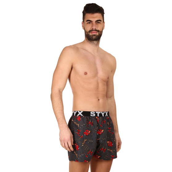 5PACK Boxers para homem Styx arte esportes borracha multicolorido (5B1125023)