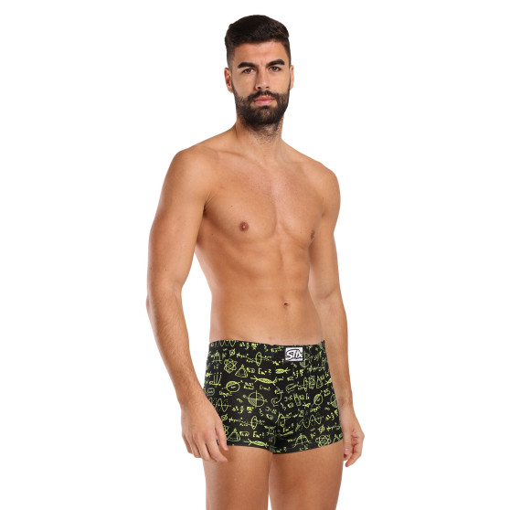 3PACK Boxers para homem Styx arte clássica borracha multicolorido (3Q12672)